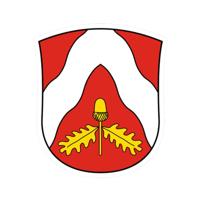 Odder coat of arms (Denmark) (Coat of Arms) STICKER Vinyl Kiss-Cut Decal 2 Inch White - The Sticker Space