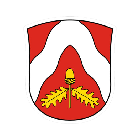 Odder coat of arms (Denmark) (Coat of Arms) STICKER Vinyl Kiss-Cut Decal 2 Inch White - The Sticker Space