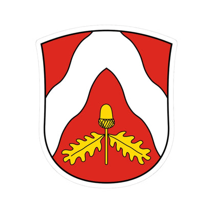 Odder coat of arms (Denmark) (Coat of Arms) STICKER Vinyl Kiss-Cut Decal 3 Inch White - The Sticker Space