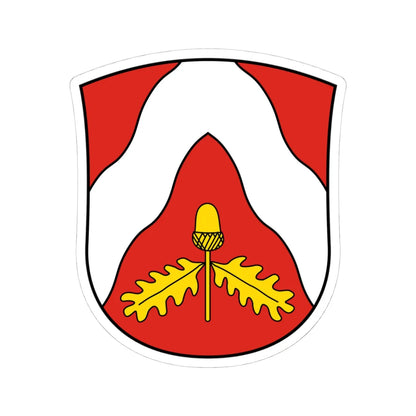 Odder coat of arms (Denmark) (Coat of Arms) STICKER Vinyl Kiss-Cut Decal 4 Inch White - The Sticker Space