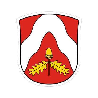 Odder coat of arms (Denmark) (Coat of Arms) STICKER Vinyl Kiss-Cut Decal 6 Inch White - The Sticker Space