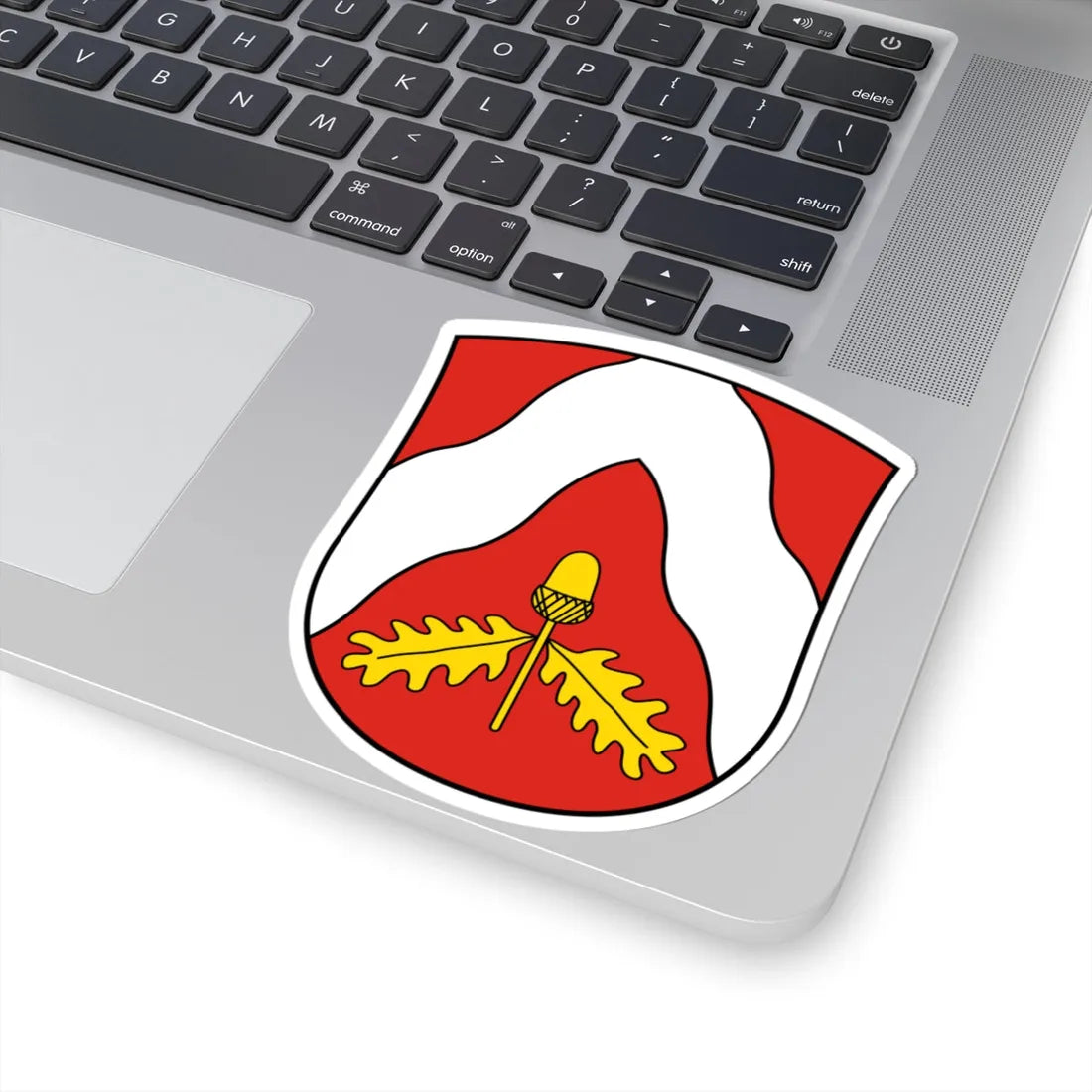 Odder coat of arms (Denmark) (Coat of Arms) STICKER Vinyl Kiss-Cut Decal - The Sticker Space
