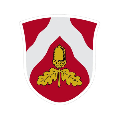 Odder Kommune coa (Denmark) (Coat of Arms) STICKER Vinyl Kiss-Cut Decal 4 Inch White - The Sticker Space