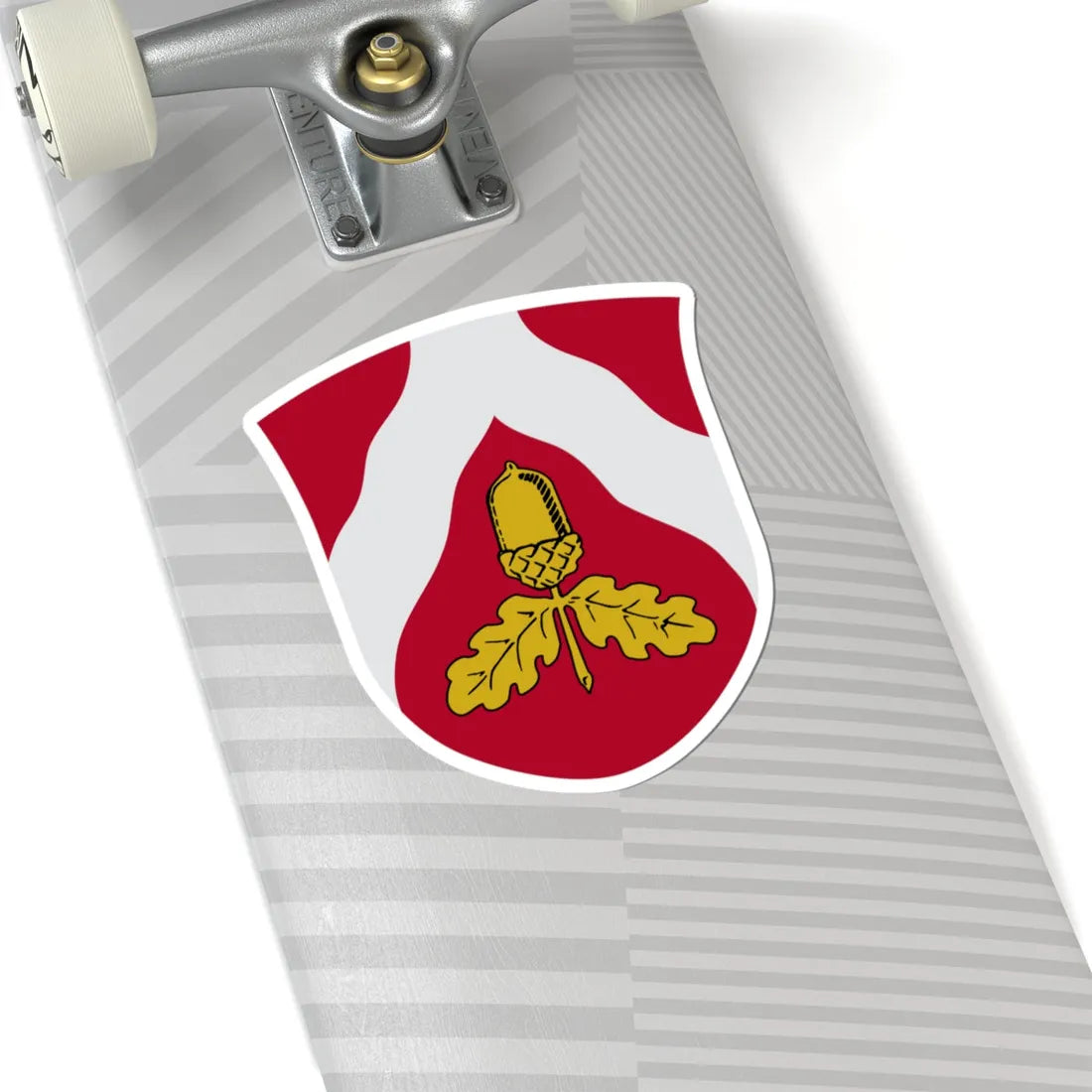 Odder Kommune coa (Denmark) (Coat of Arms) STICKER Vinyl Kiss-Cut Decal - The Sticker Space