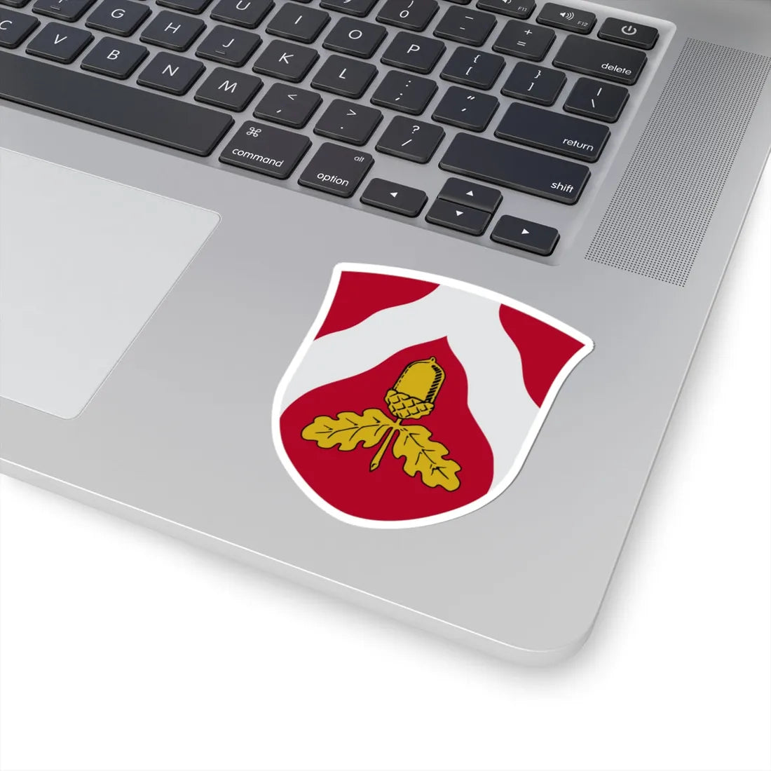 Odder Kommune coa (Denmark) (Coat of Arms) STICKER Vinyl Kiss-Cut Decal - The Sticker Space
