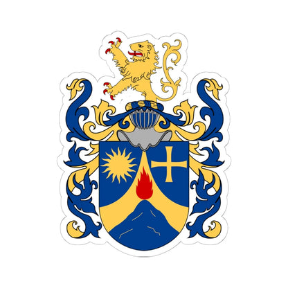 Odelstierna vapen hela (Sweden) (Coat of Arms) STICKER Vinyl Kiss-Cut Decal 6 Inch White - The Sticker Space