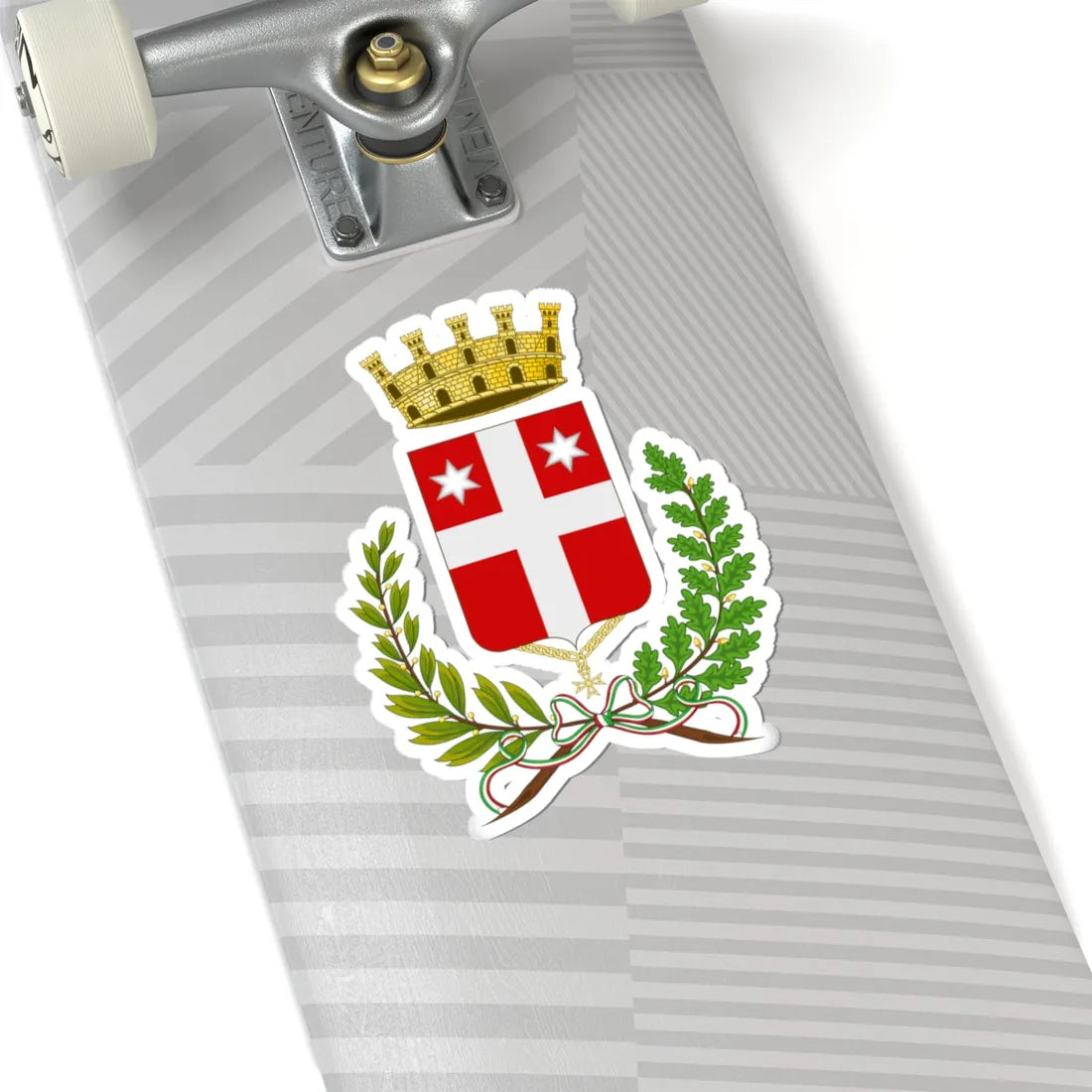 Oderzo-Stemma (Italy) (Coat of Arms) STICKER Vinyl Kiss-Cut Decal - The Sticker Space