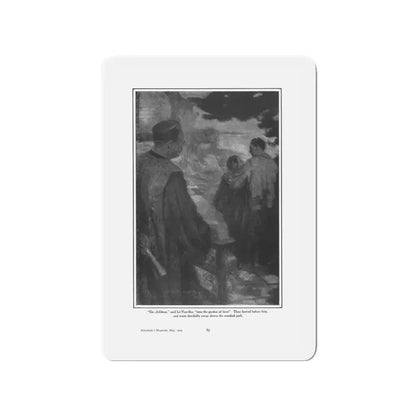 Odyssey of Oliver Jones, Everybody's Magazine, May 1924 (Magazine Illustration) Refrigerator Magnet 3 Inch - The Sticker Space