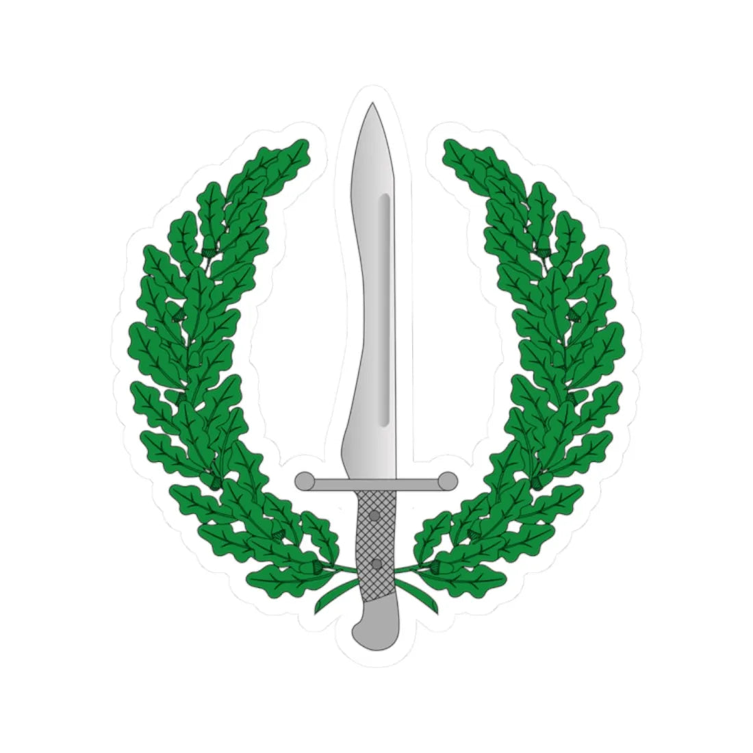 Oe-ET (Spain) (Coat of Arms) STICKER Vinyl Kiss-Cut Decal 2 Inch White - The Sticker Space