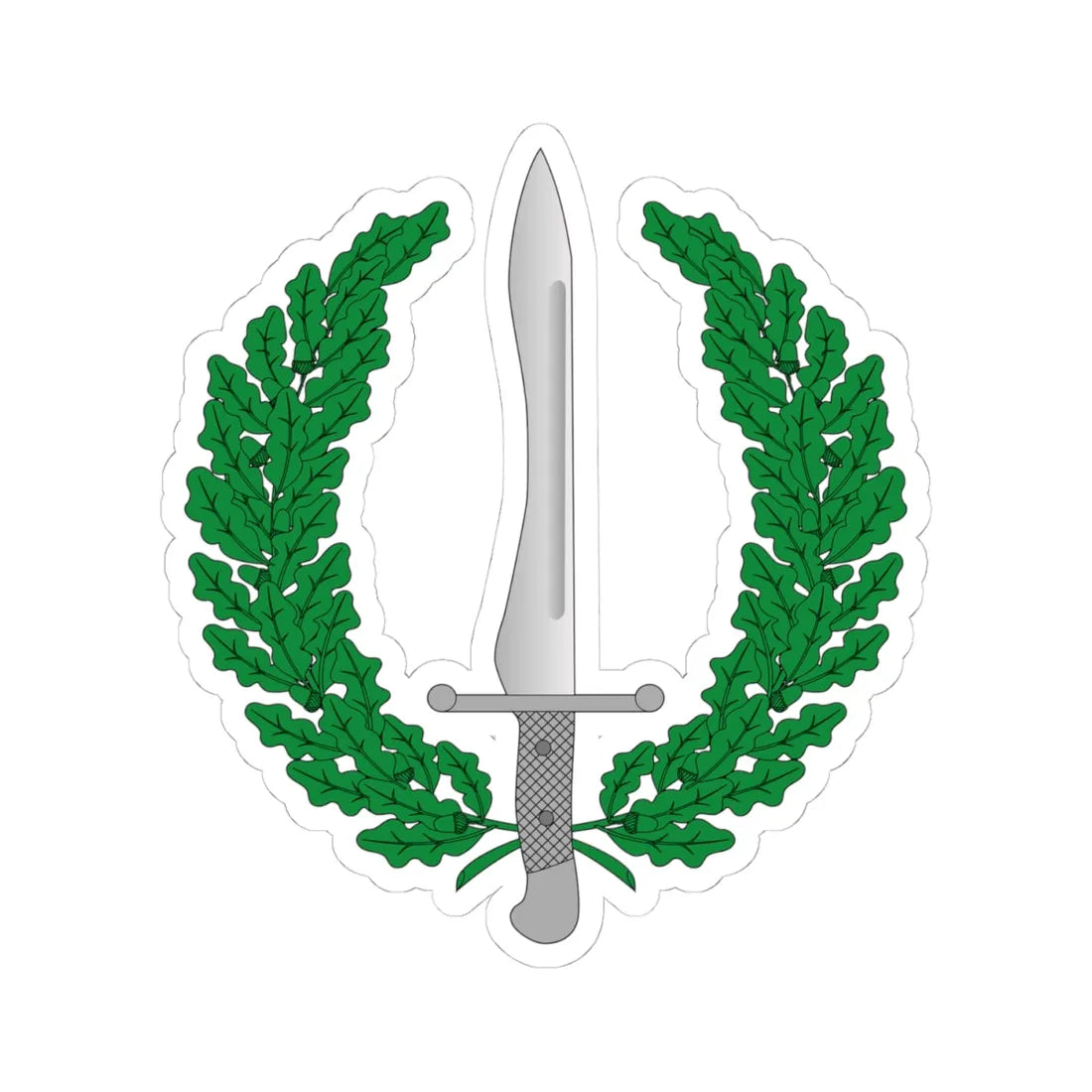 Oe-ET (Spain) (Coat of Arms) STICKER Vinyl Kiss-Cut Decal 4 Inch White - The Sticker Space