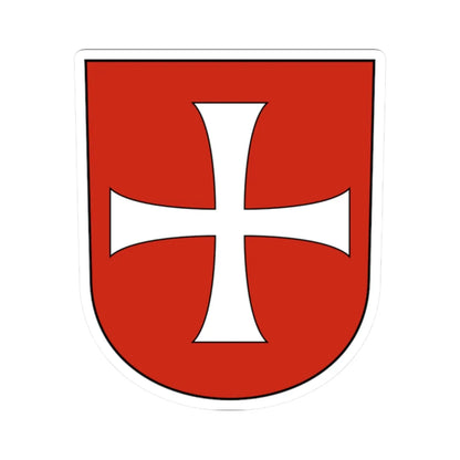 Oensingen-blazon (Switzerland) (Coat of Arms) STICKER Vinyl Kiss-Cut Decal 2 Inch White - The Sticker Space