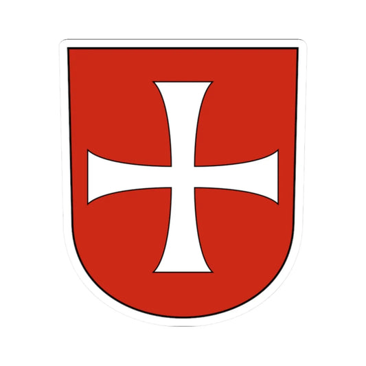 Oensingen-blazon (Switzerland) (Coat of Arms) STICKER Vinyl Kiss-Cut Decal 2 Inch White - The Sticker Space