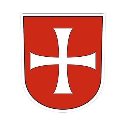 Oensingen-blazon (Switzerland) (Coat of Arms) STICKER Vinyl Kiss-Cut Decal 3 Inch White - The Sticker Space