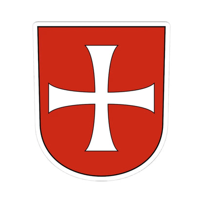 Oensingen-blazon (Switzerland) (Coat of Arms) STICKER Vinyl Kiss-Cut Decal 4 Inch White - The Sticker Space