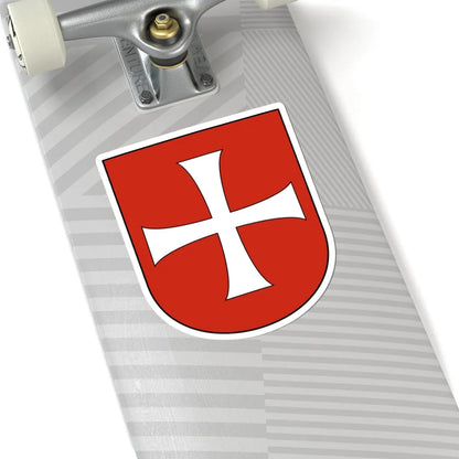 Oensingen-blazon (Switzerland) (Coat of Arms) STICKER Vinyl Kiss-Cut Decal - The Sticker Space