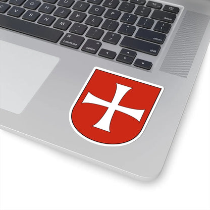 Oensingen-blazon (Switzerland) (Coat of Arms) STICKER Vinyl Kiss-Cut Decal - The Sticker Space