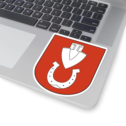 Oerlikon-blazon (Switzerland) (Coat of Arms) STICKER Vinyl Kiss-Cut Decal - The Sticker Space