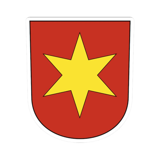 Oetwil an der Limmat (Switzerland) (Coat of Arms) STICKER Vinyl Kiss-Cut Decal 2 Inch White - The Sticker Space