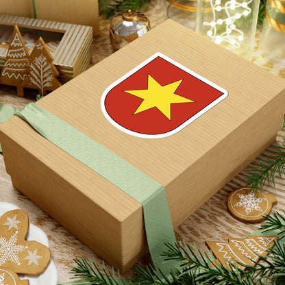 Oetwil an der Limmat (Switzerland) (Coat of Arms) STICKER Vinyl Kiss-Cut Decal - The Sticker Space