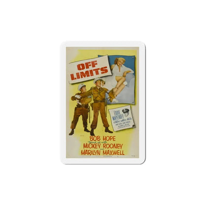 Off Limits 1952 Movie Poster Refrigerator Magnet - The Sticker Space