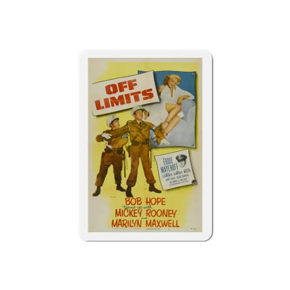 Off Limits 1952 Movie Poster Refrigerator Magnet - The Sticker Space