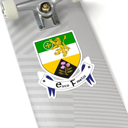 Offaly crest (Ireland) (Coat of Arms) STICKER Vinyl Kiss-Cut Decal - The Sticker Space