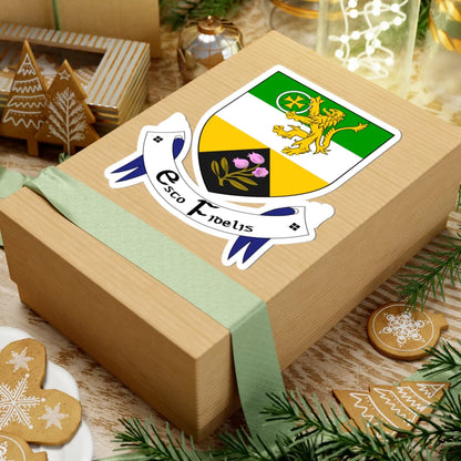 Offaly crest (Ireland) (Coat of Arms) STICKER Vinyl Kiss-Cut Decal - The Sticker Space