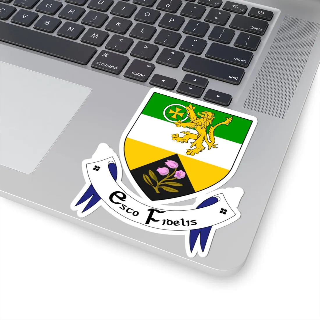 Offaly crest (Ireland) (Coat of Arms) STICKER Vinyl Kiss-Cut Decal - The Sticker Space