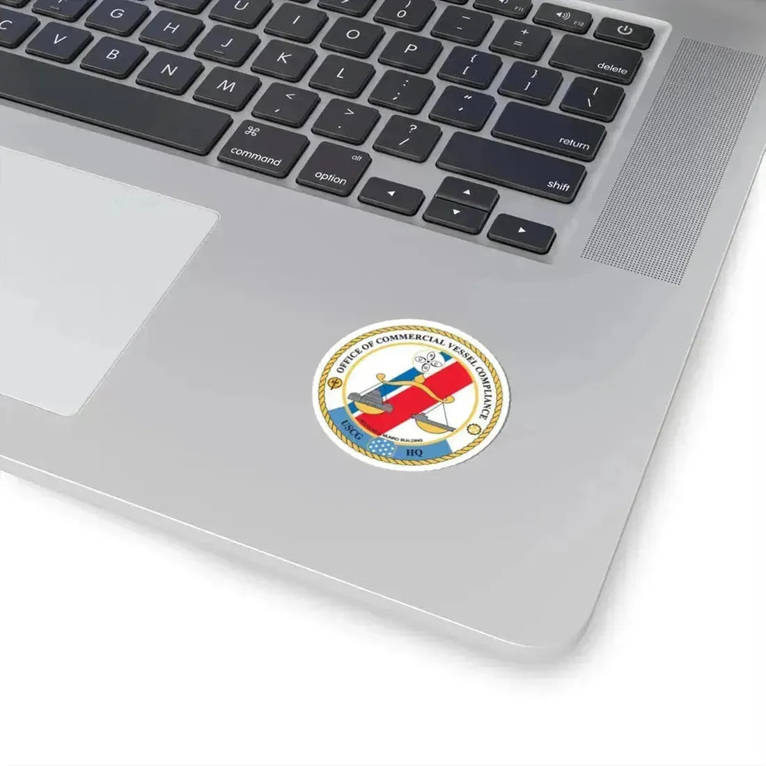 Office of Comm Vessel Cmplnce (U.S. Coast Guard) STICKER Vinyl Kiss-Cut Decal - The Sticker Space
