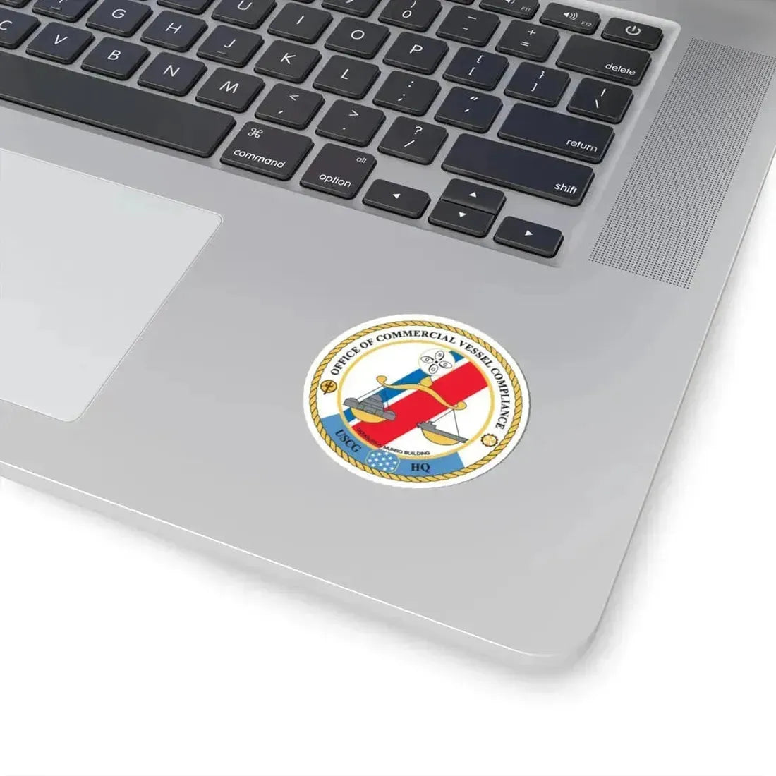 Office of Comm Vessel Cmplnce (U.S. Coast Guard) STICKER Vinyl Kiss-Cut Decal - The Sticker Space