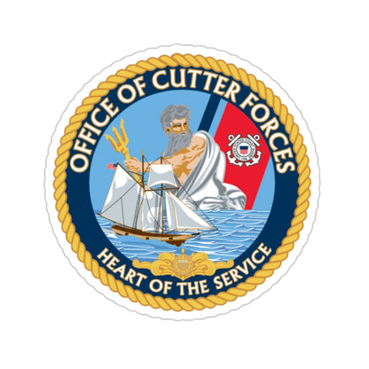 Office of Cutter Forces (U.S. Coast Guard) STICKER Vinyl Die-Cut Decal-2 Inch-The Sticker Space