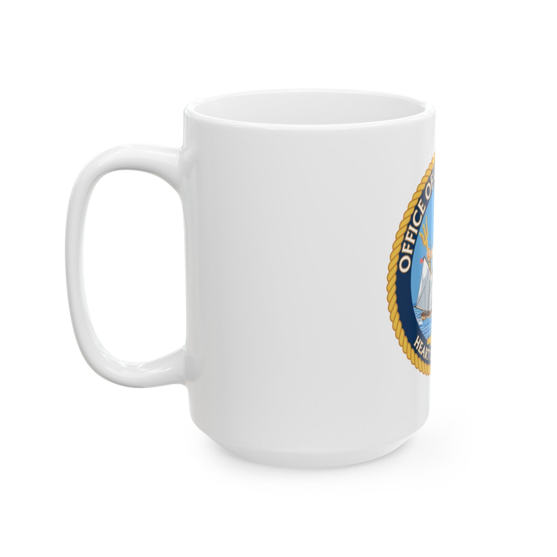 Office of Cutter Forces (U.S. Coast Guard) White Coffee Mug-The Sticker Space