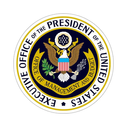 Office of Management and Budget STICKER Vinyl Die-Cut Decal - The Sticker Space