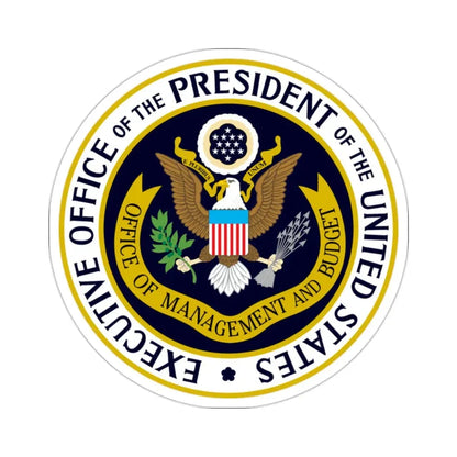 Office of Management and Budget STICKER Vinyl Die-Cut Decal - The Sticker Space