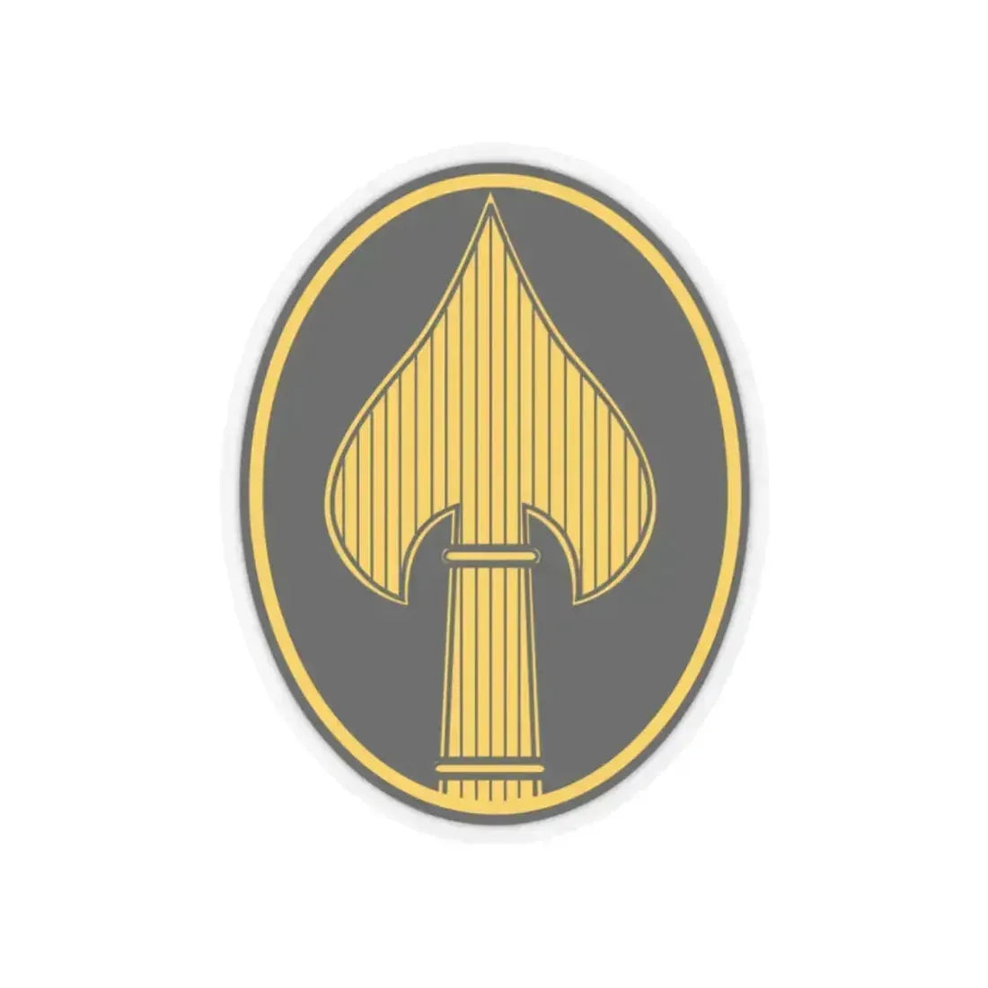 Office of Strategic Services - STICKER Vinyl Kiss-Cut Decal 2 Inch Transparent - The Sticker Space