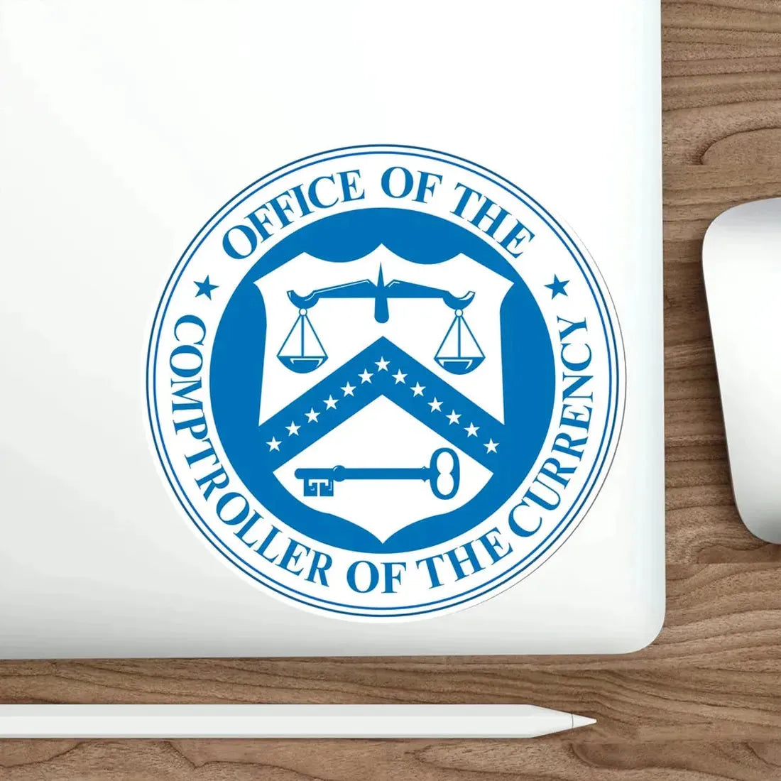 Office of the Comptroller of the Currency STICKER Vinyl Die-Cut Decal - The Sticker Space