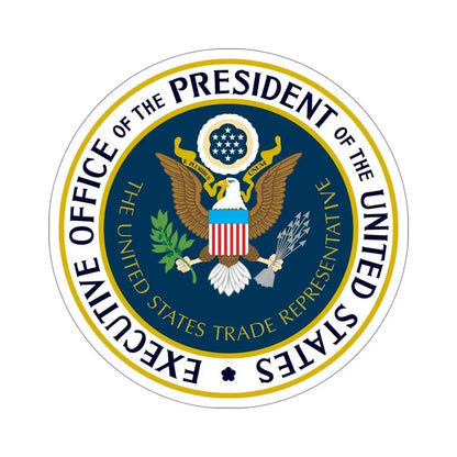 Office of the United States Trade Representative STICKER Vinyl Die-Cut Decal 5 Inch - The Sticker Space