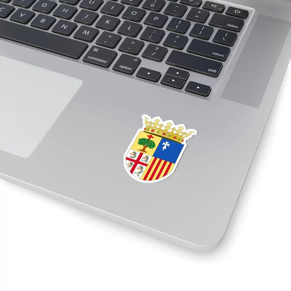 Official Coat of Arms of Aragon (Spain) (Coat of Arms) STICKER Vinyl Kiss-Cut Decal - The Sticker Space