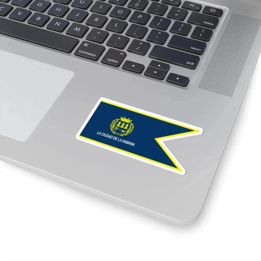 Official flag of Havana Cuba (Cuba) STICKER Vinyl Kiss-Cut Decal - The Sticker Space