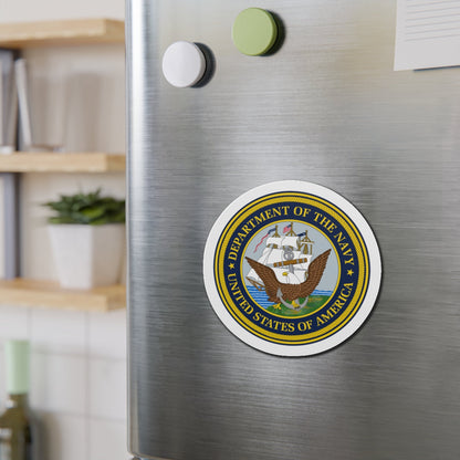 Official Seal of the Department of the Navy (U.S. Navy) Die-Cut Magnet-The Sticker Space