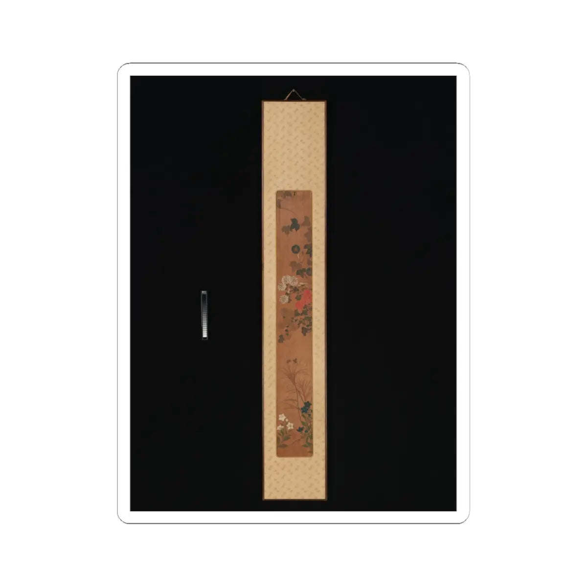Ogata Kōrin - Flowers of Spring and Autumn - shortly after 1701 v5 - STICKER Vinyl Kiss-Cut Decal