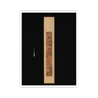 Ogata Kōrin - Flowers of Spring and Autumn - shortly after 1701 v5 - STICKER Vinyl Kiss-Cut Decal