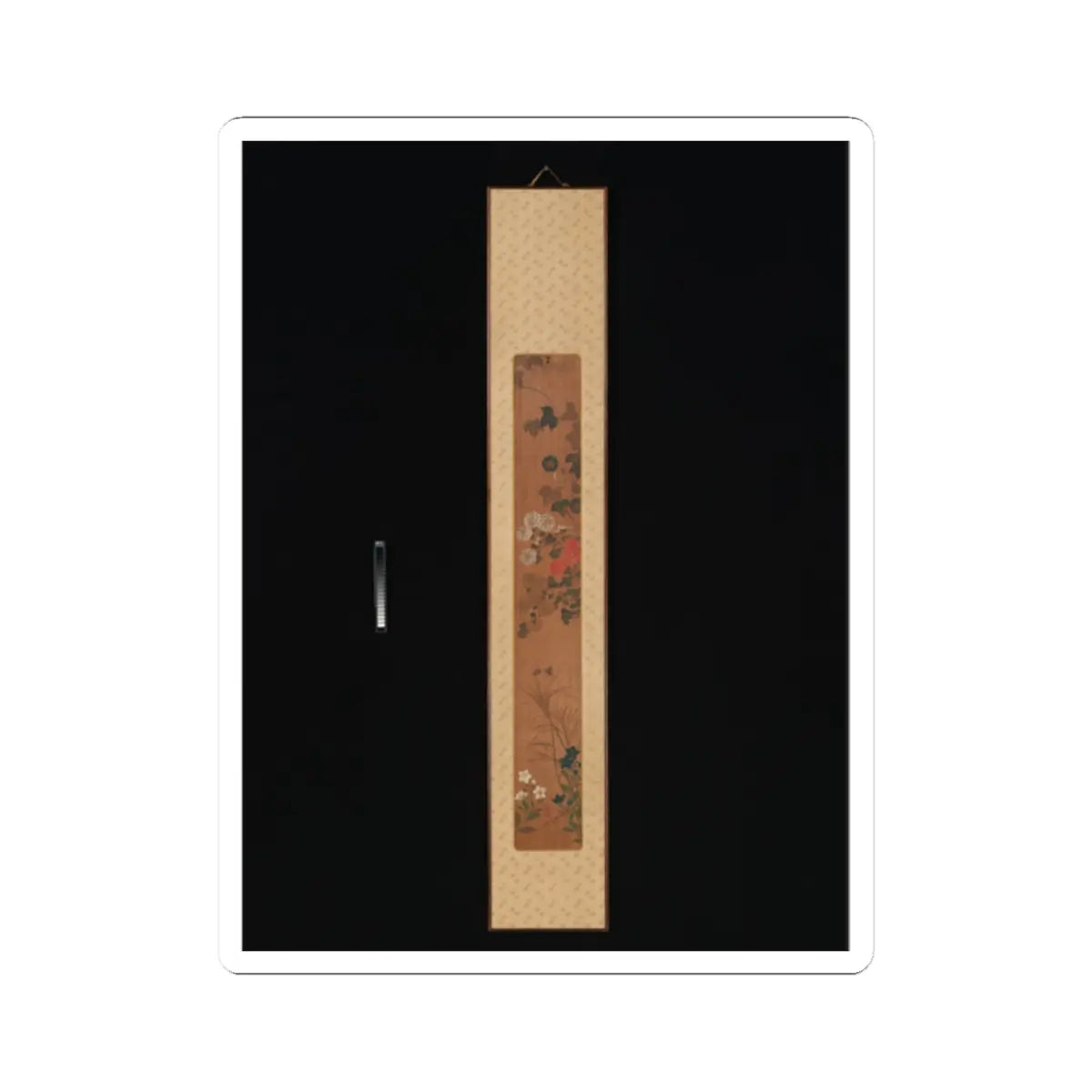 Ogata Kōrin - Flowers of Spring and Autumn - shortly after 1701 v5 - STICKER Vinyl Kiss-Cut Decal