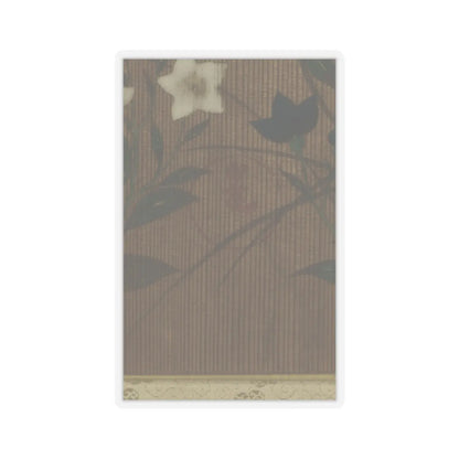 Ogata Kōrin - Flowers of Spring and Autumn - shortly after 1701 v7 - STICKER Vinyl Kiss-Cut Decal