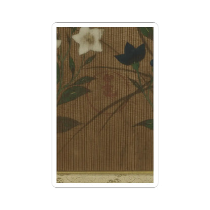 Ogata Kōrin - Flowers of Spring and Autumn - shortly after 1701 v7 - STICKER Vinyl Kiss-Cut Decal