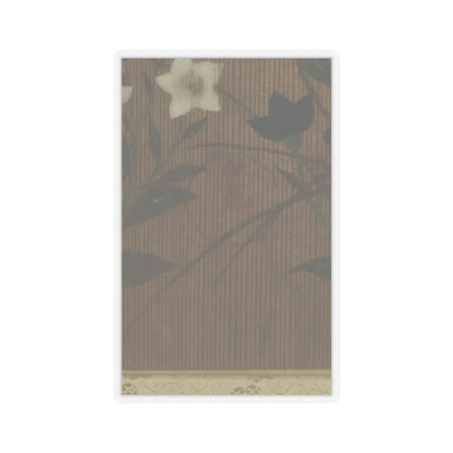 Ogata Kōrin - Flowers of Spring and Autumn - shortly after 1701 v7 - STICKER Vinyl Kiss-Cut Decal