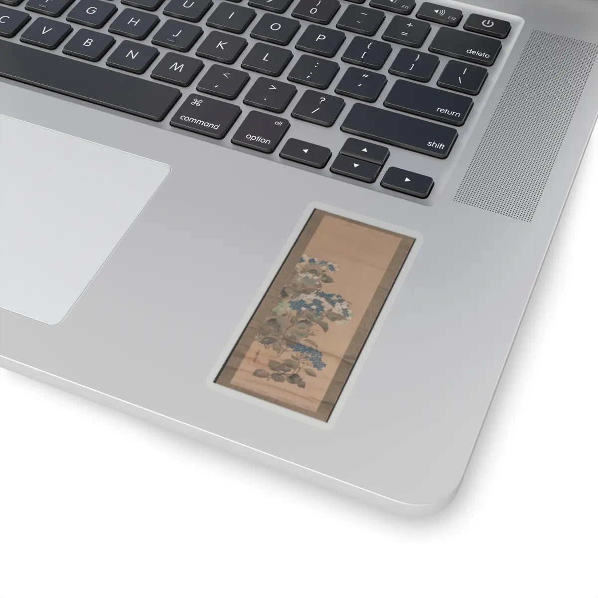 Ogata Kōrin - Hydrangeas - 18th century v1 - STICKER Vinyl Kiss-Cut Decal