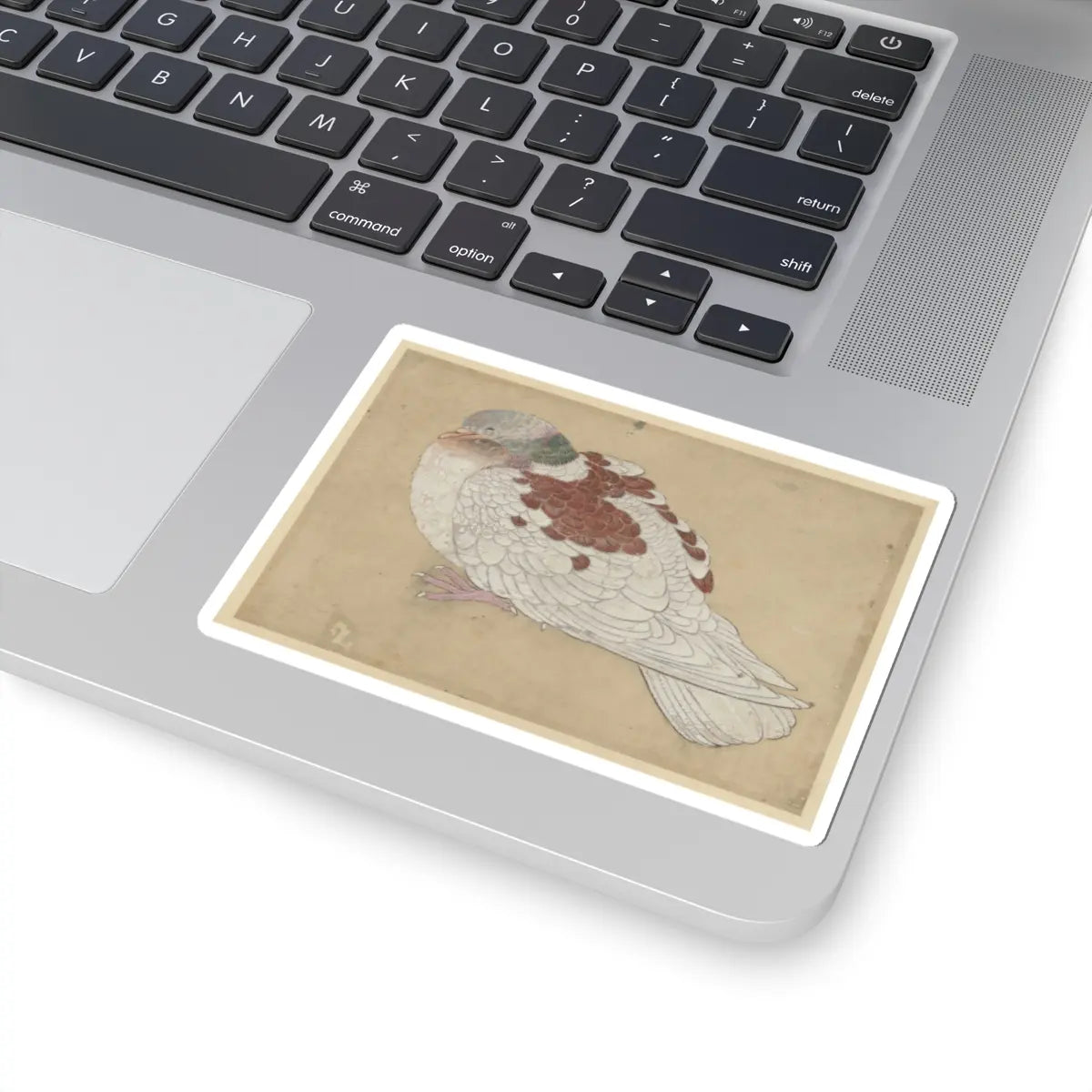 Ogawa Haritsu (Ritsuō) - Bird - 18th century - STICKER Vinyl Kiss-Cut Decal