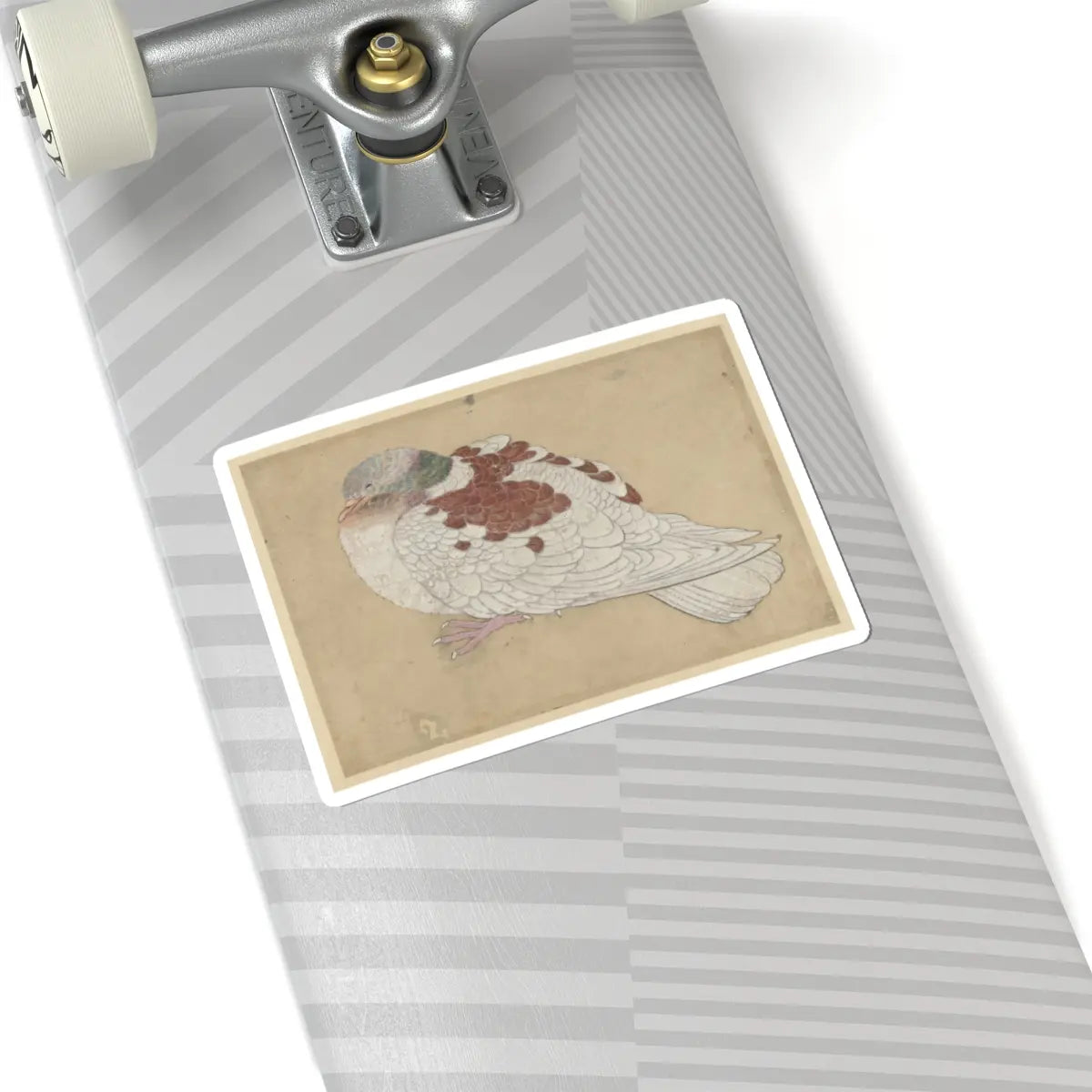 Ogawa Haritsu (Ritsuō) - Bird - 18th century - STICKER Vinyl Kiss-Cut Decal