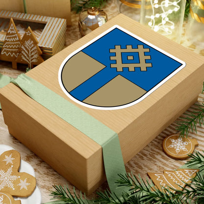 Ogres rajona ģerbonis (Latvia) (Coat of Arms) STICKER Vinyl Kiss-Cut Decal - The Sticker Space